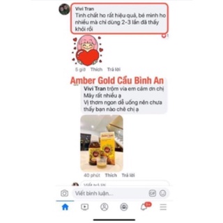 Tinh Chất Ho Cầu Bình An - Amber Gold
