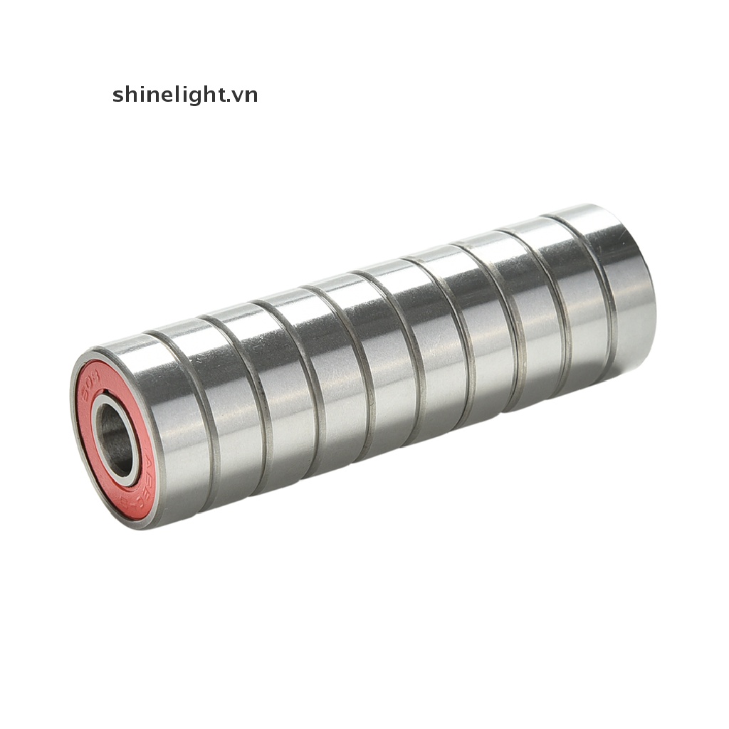 Set 10 Vòng Bi 8 * 22 * 7 ABEC-9 Dành Cho Giày Trượt Patin