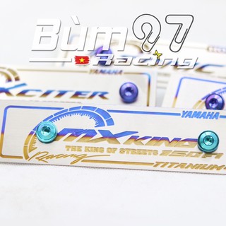 Bảng tên Titanium GR5 Lắp Xe Máy
