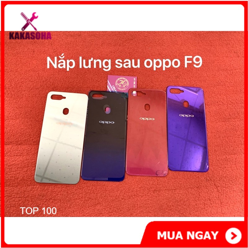 nắp lưng sau oppo F9-vỏ sau oppo F9