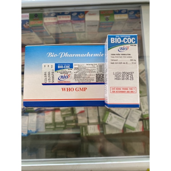 Bio-Coc  Đặc trị cầu trùng ở heo con.