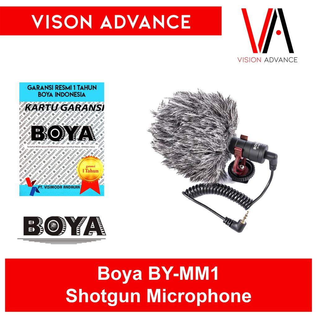 Micro Boya Shotgun BY-MM1 BY MM1 BYMM1 cho điện thoại di động DSLR
