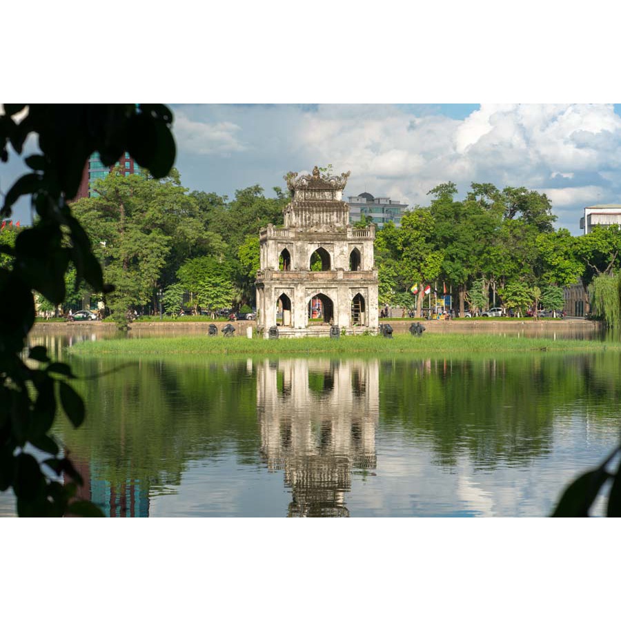 Tranh Quán Cafe, Trà Sữa, Trang Trí Cửa Hàng theo phong cách Hà Nội xưa