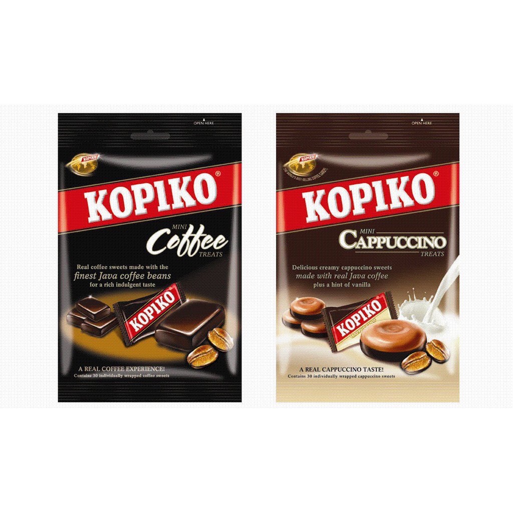 Kẹo KOPIKO Cappuchino (kẹo cà phê sữa) gói 150g