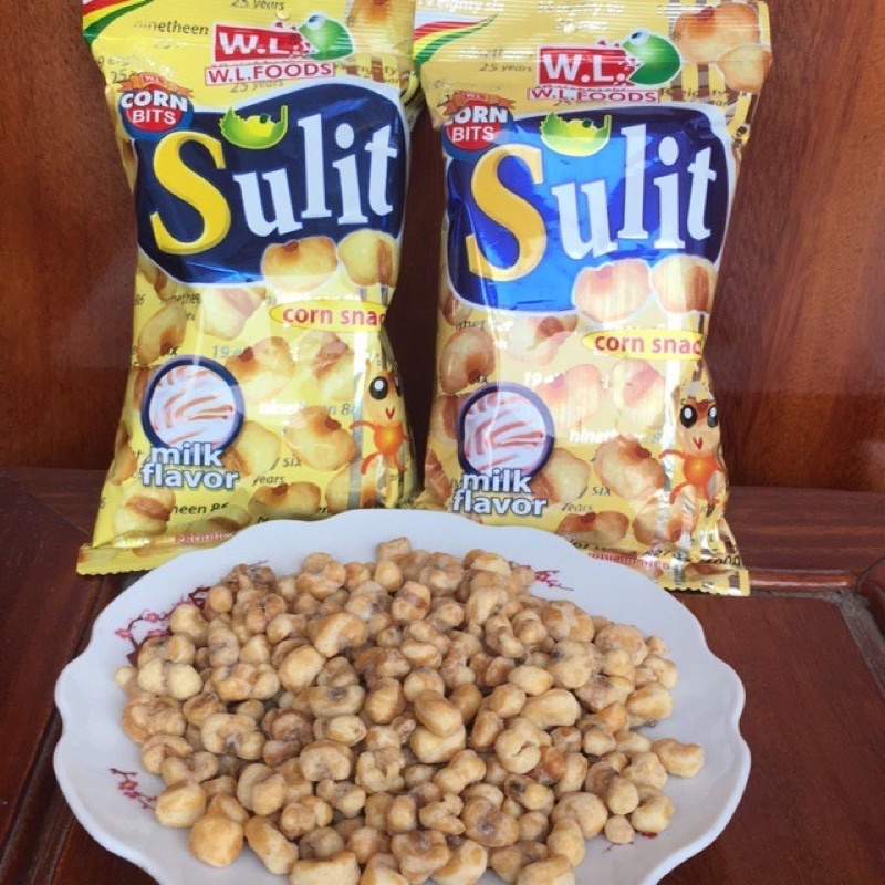 Ngô Sulit vị sữa nhập khẩu Philipin gói 100g