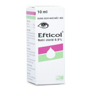 Combo 10 lốc( 100 chai) nước muối Efticol