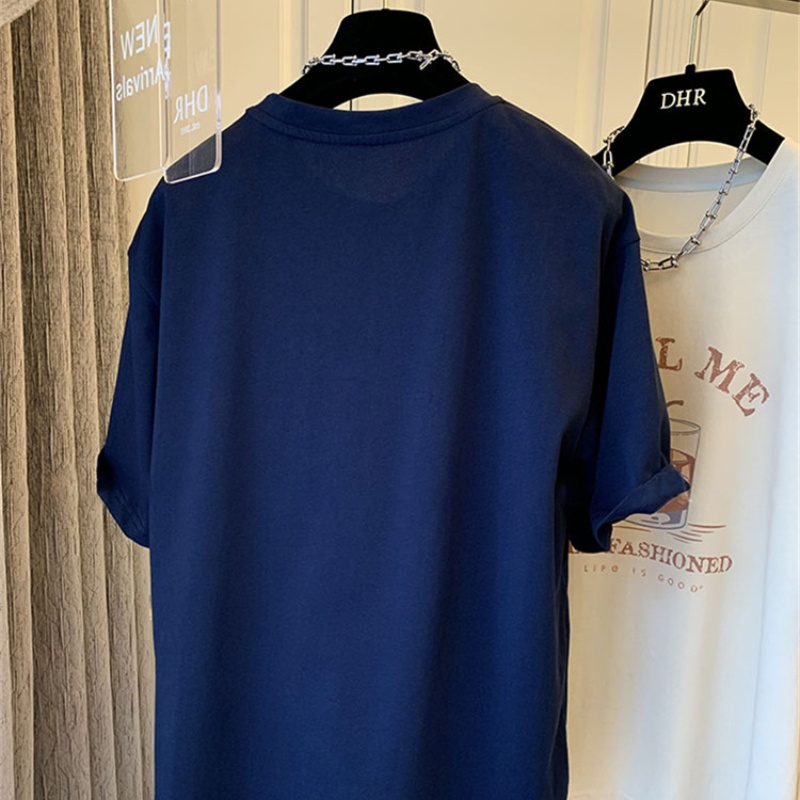 NRVP Áo Thun Tay Ngắn Cổ Tròn Thời Trang Mùa Hè Phong Cách Hàn Quốc 2022 Cho Nam Và Nữ