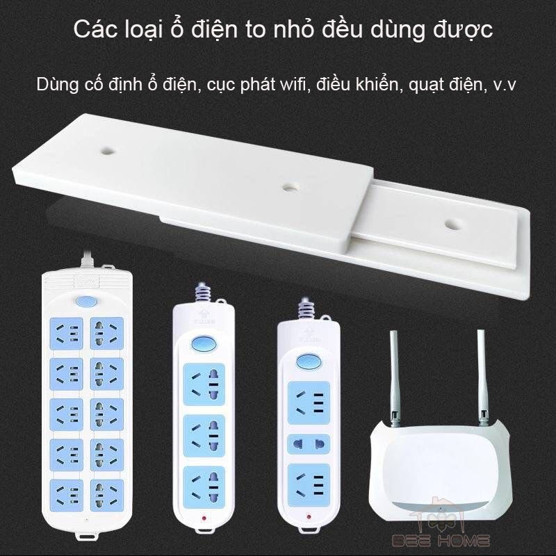 Miếng Dán Cố Định Ổ Cắm Tiện Dụng- Beehome- Đồ Dùng Tiện Ích