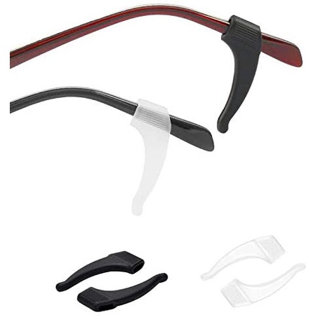 Bộ 10/2 phụ kiện silicone gắn gọng kính chống trượt dành cho chơi thể thao
