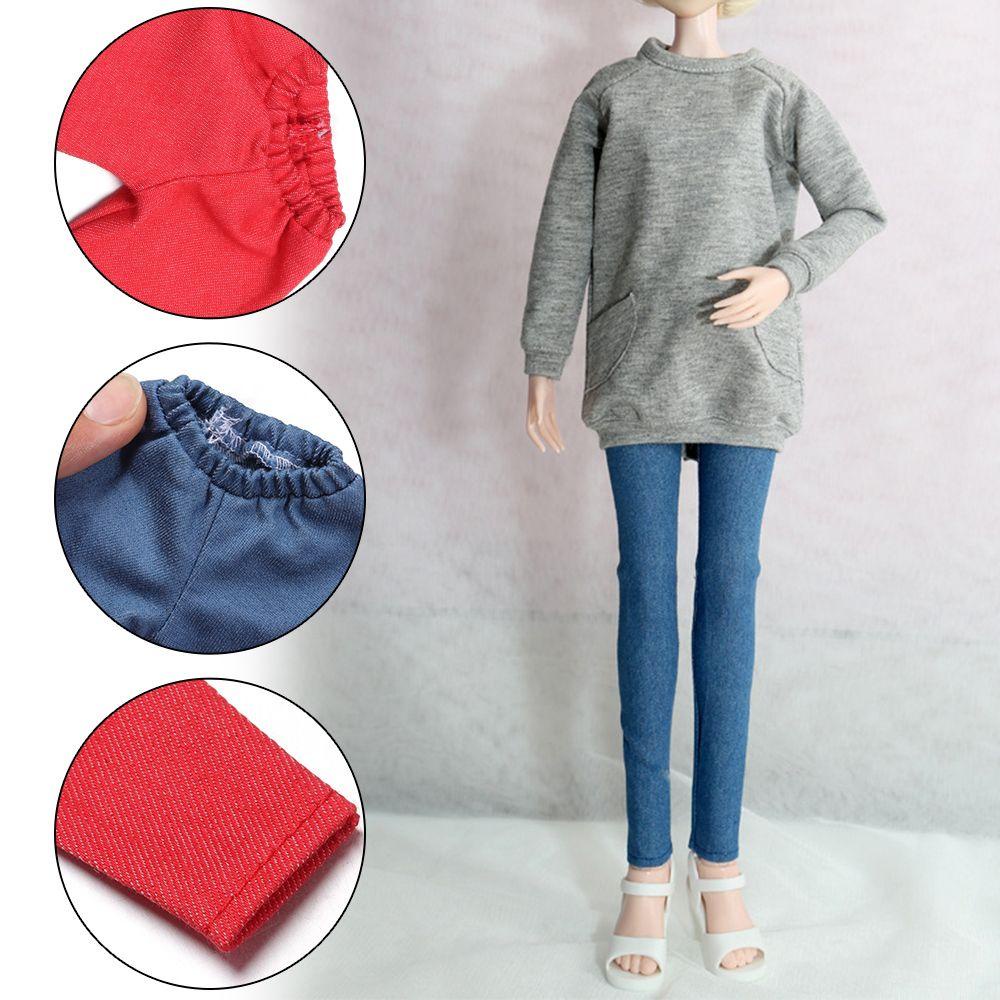 Quần Jean Cotton Chất Lượng Cao Cho Búp Bê Với 5 Kiểu Dáng Tùy Chọn
