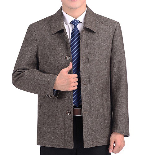 Áo khoác dáng vest cổ bẻ chất xịn đẹp Qa013