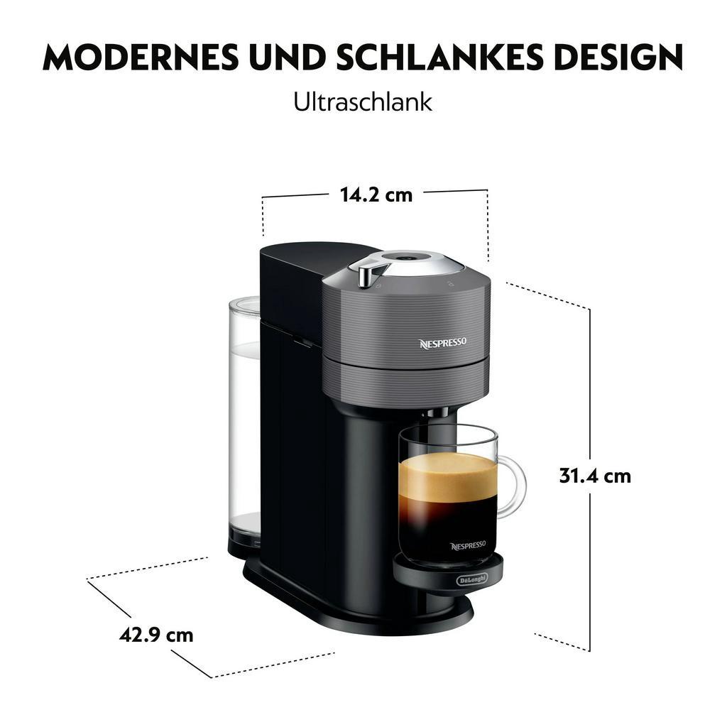 Máy Pha Cà Phê Viên Nén Delonghi Nespresso Vertuo Next ENV120, Dung Tích 1.1L, 19 Bar, Made in Italy, BH 12 Tháng