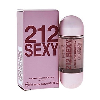 Nước hoa mini nữ carolina herrera 212 sexy for women edt 5ml