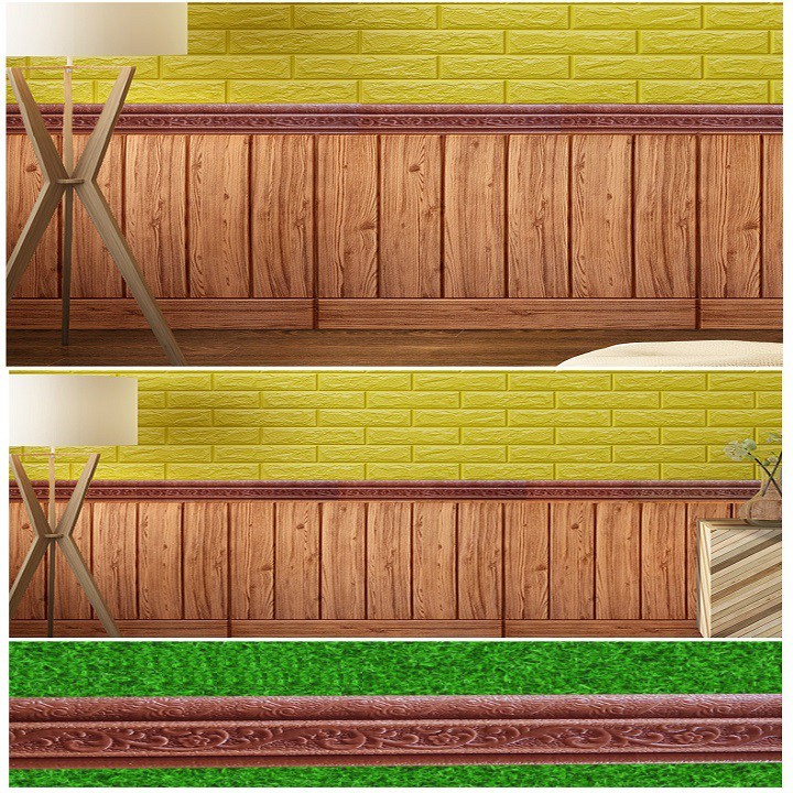 [FREE SHIP] 👍 PHÀO CHỈ XỐP, VIỀN XỐP DÁN TƯỜNG 3D CAO CẤP LOẠI 1, KHỔ LỚN NHẤT 2M3x8cm | BigBuy360 - bigbuy360.vn