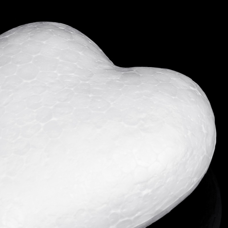 Miếng xốp hình trái tim màu trắng dành cho trang trí tiệc cưới