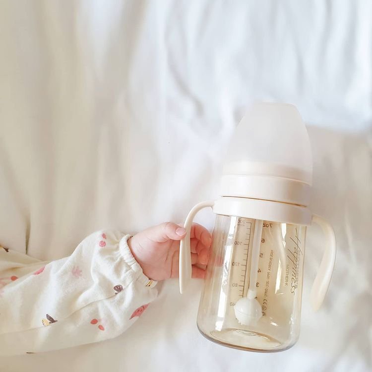 Bộ dò bình chống sặ.c, chống đầy hơi cho bé cao cấp chính hãng Bluemama Hàn Quốc [KHÔNG GỒM BÌNH SỮA]