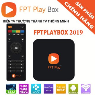 Tặng mã giảm giá FPT Play Box+ (S400) Bản Androi TV9 2019 - Chính Hãng