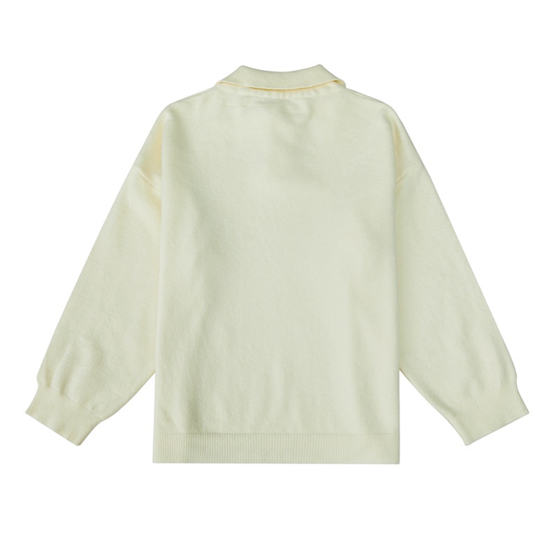 Áo len nữ Pure Cube tay dài có cổ thời trang Hàn Quốc