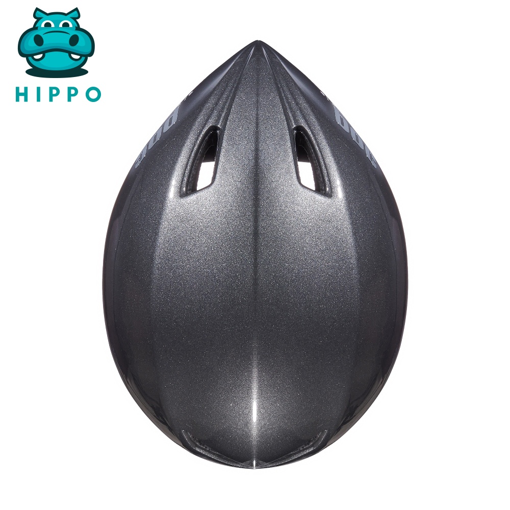 Mũ bảo hiểm xe đạp thể thao Poc Falcon siêu nhẹ chính hãng màu xám bóng - HIPPO HELMET