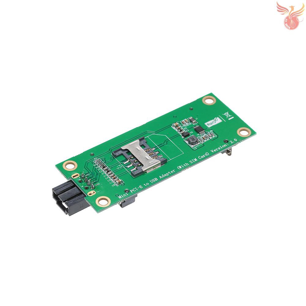Card Mạng Không Dây Mini Pcie Wwan Sang Usb Có Khe Cắm Sim Wwan / 3g / Lte | BigBuy360 - bigbuy360.vn