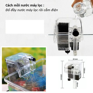 Lọc Thác MB-401A cho bể cá cảnh
