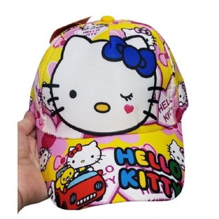 Nón kết hello kitty bé gái 3 -8 tuổi
