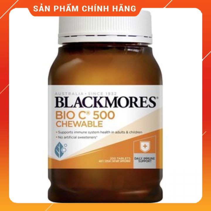 Vitamin C hỗ trợ tăng sức đề kháng BLACKMORES BIO C 1000 🍊𝐍𝐄𝐖🍊 MẪU MỚI