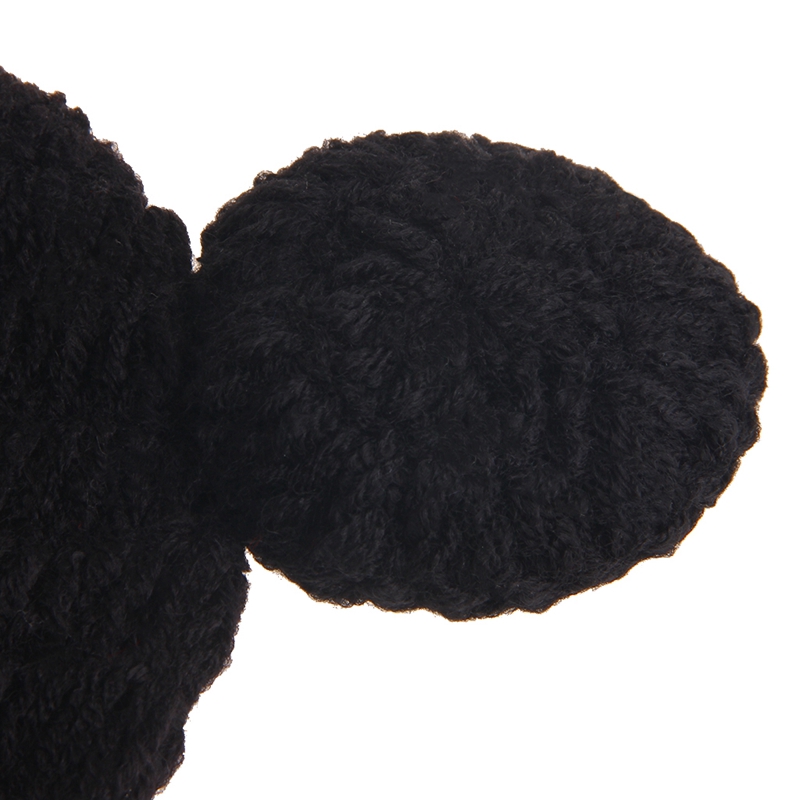 Set Mũ Tai Chuột + Quần Dài Dệt Kim Dễ Thương Cho Trẻ Sơ Sinh