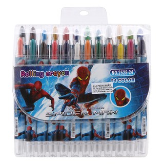 Bút Màu Vặn Sáp (Rolling crayon 24 Màu)
