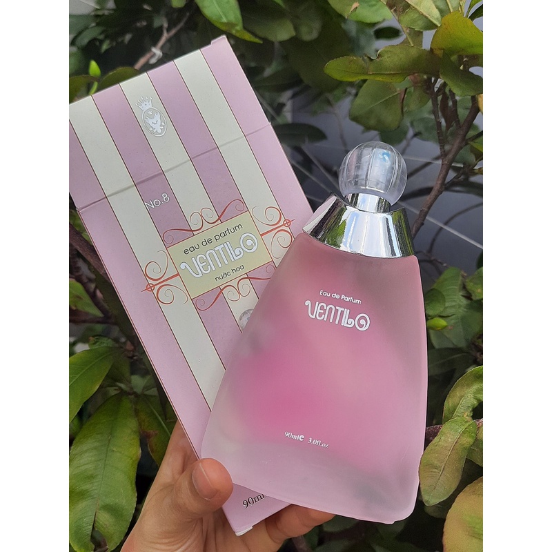 Nước hoa Ventilo Lady Parfum hương hoa ngọt nhẹ dịu 90ml lưu hương tốt