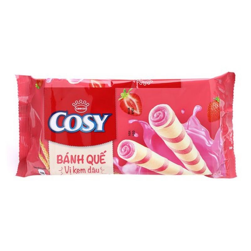 Bánh quế Cosy hộp 126g  đủ vị