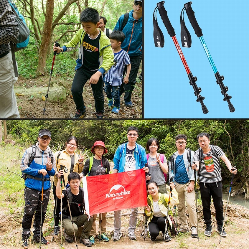 Gậy leo núi naturehike nh17d001-z dã ngoại đi phượt