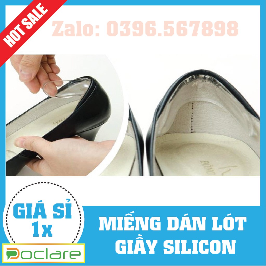 MIẾNG DÁN GÓT GIÀY SILICON[BUÔN SỈ RẺ] - FREE SHIP