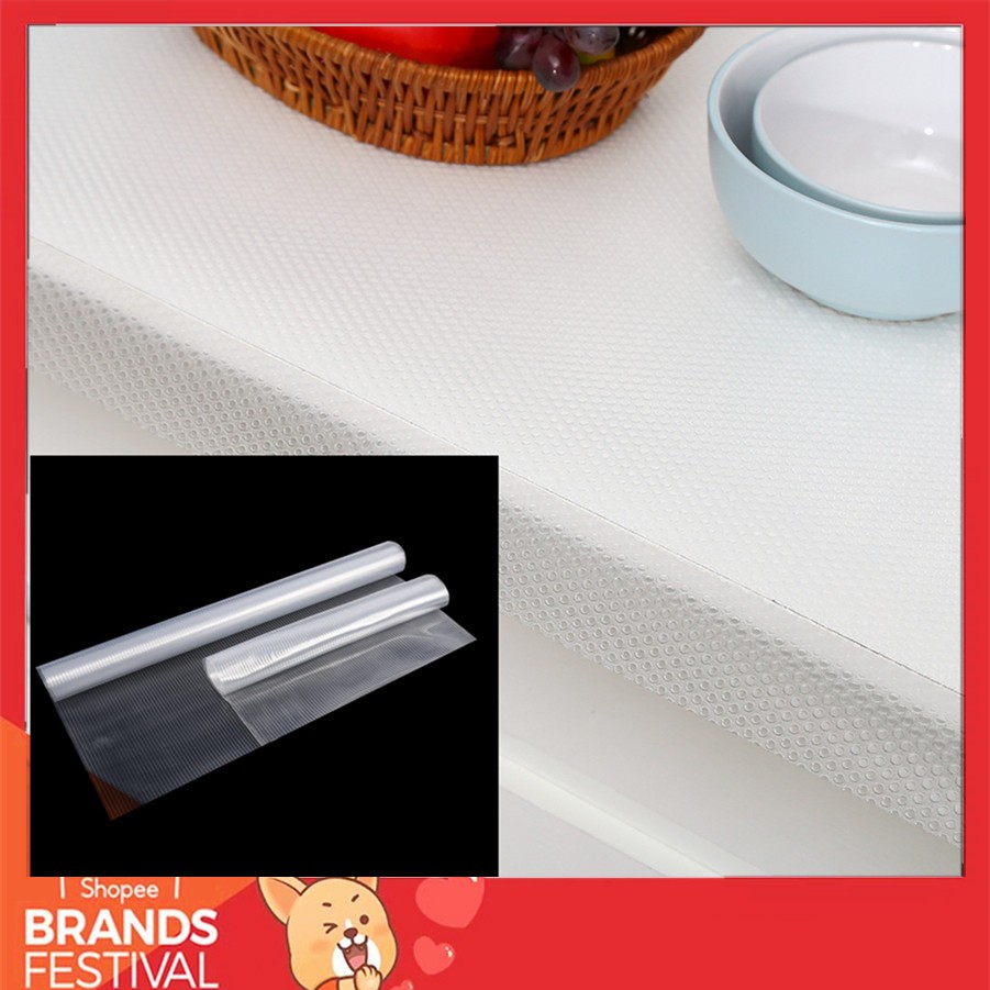 Cuộn giấy EVA lót ngăn kéo tủ kiêm khăn trải bàn đa dụng
