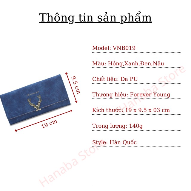 Ví Nữ Dài Chính Hãng Cầm Tay Cao Cấp Awesome Gift Đựng Được Điện Thoại - VNB019