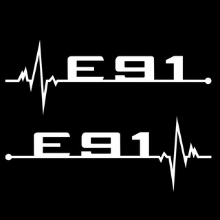 Sticker Dán Trang Trí Cửa Sổ Xe Hơi BMW E28 E30 E34 E36 E37 E38 E39 E39 E46 E60 E61 E62 E80 E90 E91