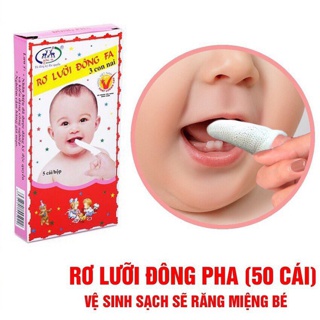 Combo 10 Hộp 50 cái dơ lưỡi Đông Fa cho bé
