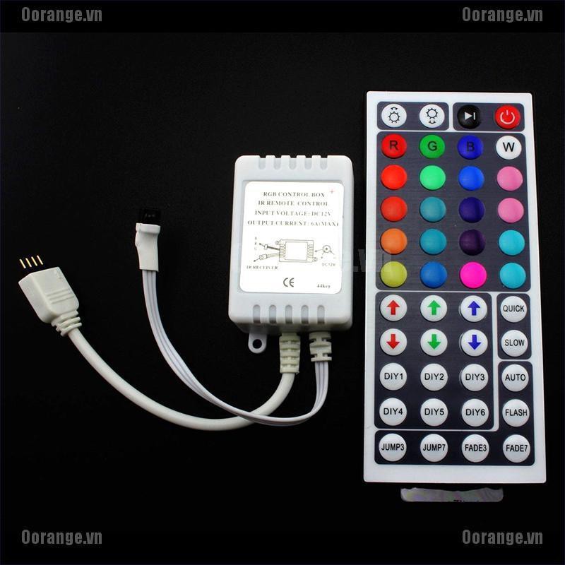 MT 44 Key IR Remote Controller Box DC 12V For RGB LED 3528 5050 Strip Lights BH