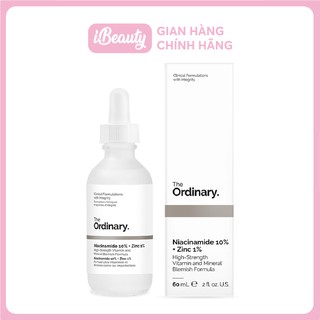 Serum The Ordinary Niacinamide 10% + Zinc 1% 30ml - Canada Chính hãng