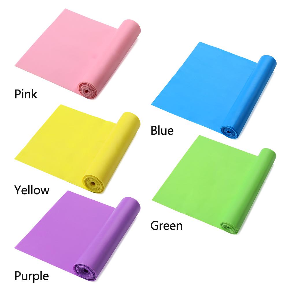 MUVAKO Đai Kháng Lực Bằng Cao Su Nhiều Màu Sắc Dùng Tập Thể Thao