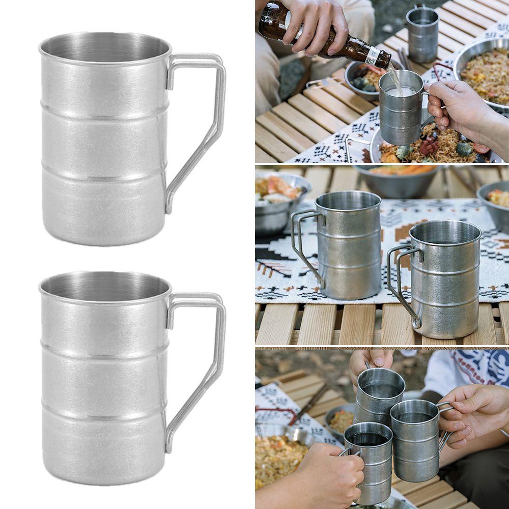 Cốc Uống Nước ZAIJIE24 Thiết Kế Nhỏ Gọn Tiện Dụng Mang Theo Du Lịch Dã Ngoại