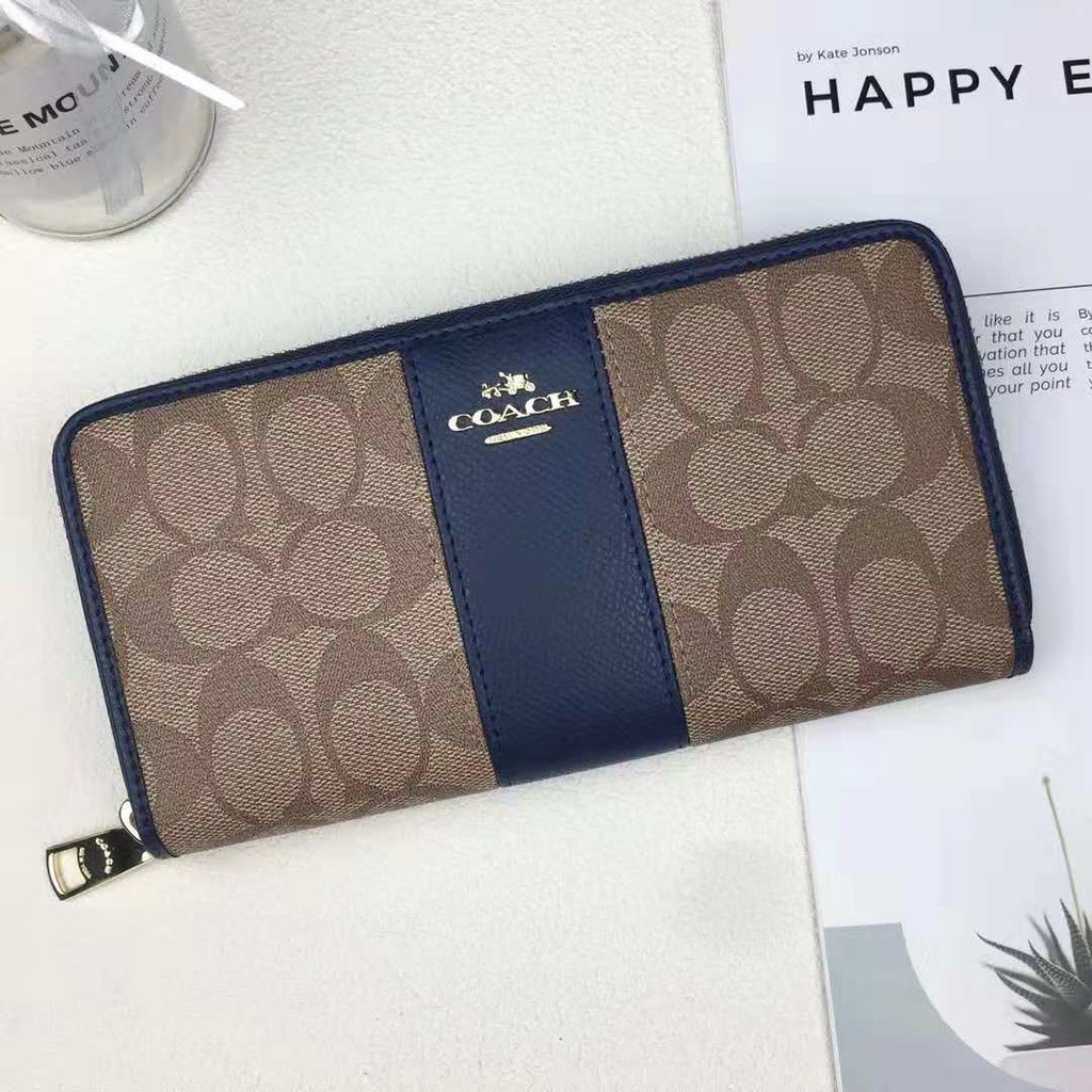 COACH ví dài nữ,ví nữ cầm tay da thật nhập khẩu / 52859 Ví Nữ Mini Cầm Tay