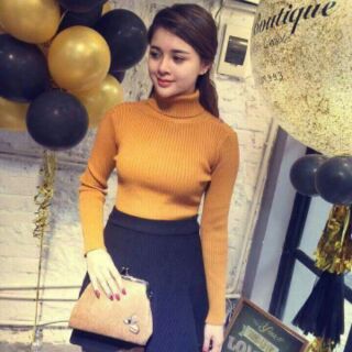 Áo len cổ lọ hàng quảng châu