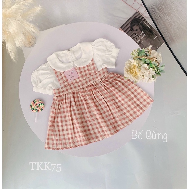 váy caro TKK75