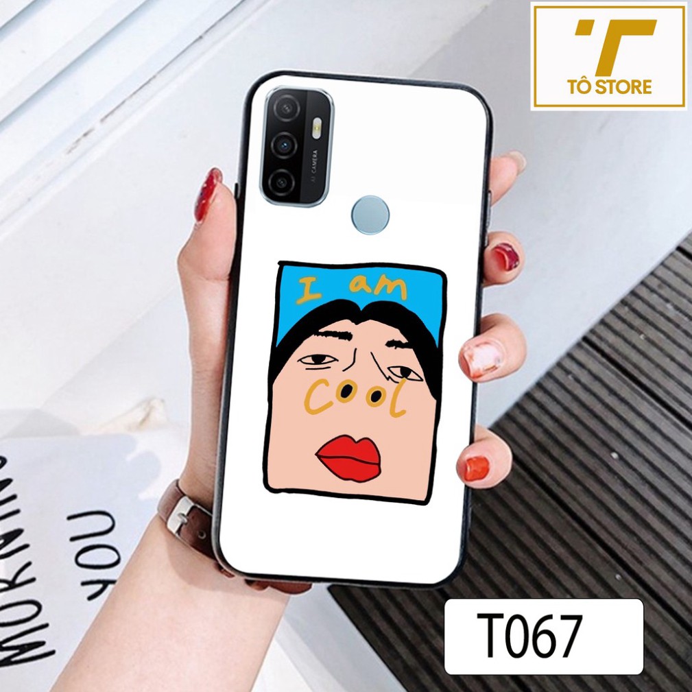 Ốp lưng điện thoại Oppo A53 - A52 - A92 in hình Tom và Jerry đáng yêu.