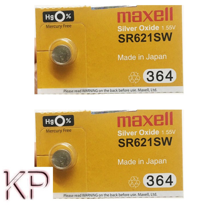 2 PIN Đồng Hồ SR621SW MAXELL Chính Hãng