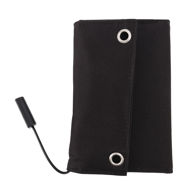 Tấm Sạc Pin Năng Lượng Mặt Trời 12W Gấp Gọn Được Chống Thấm Nước Dành Cho Di Động Ngoài Trời