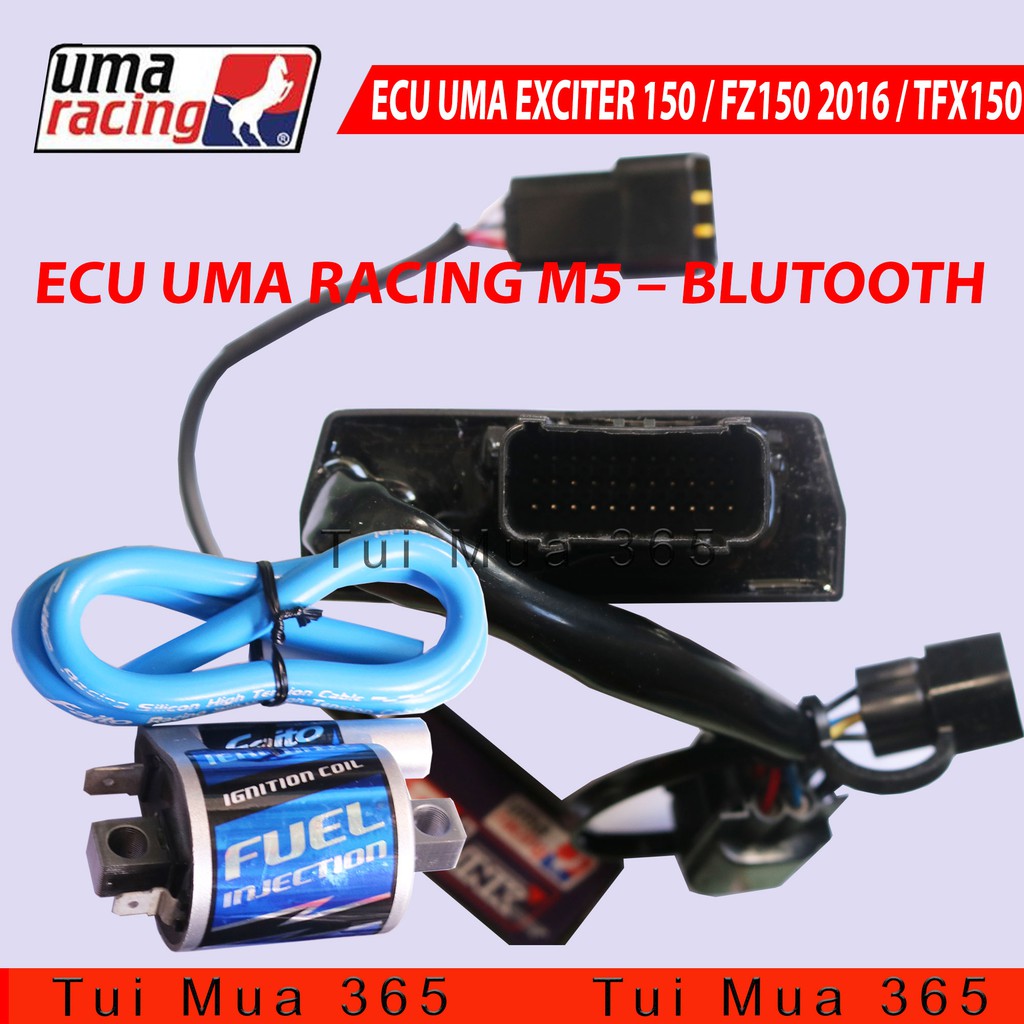 Combo ECU UMA M5 và Mobin Sườn Faito Fi cho EXCITER 150, MX KING, FZ 150 2016, TFX 150