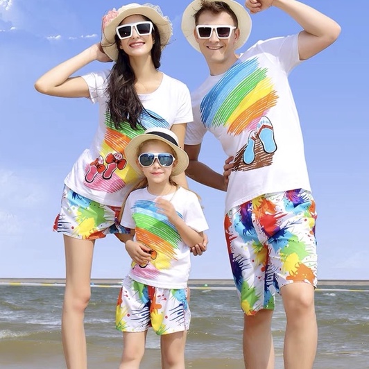 Quần đi biển mẫu sơn nam nữ hội nhóm vải dù đẹp, không dính cát thương hiệu DONGPHUCBONMUAOFFICIAL mẫu mới 2022