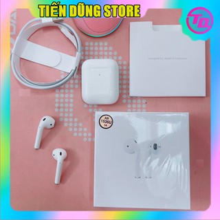 Tai Nghe Airpods 2 Chip 1536U Louda Hồng Ngoại Bản Best Định vị -Đổi tên,Fix Pin ảo,Hiển Thị % Pin Liên Tục -BH 6 Tháng